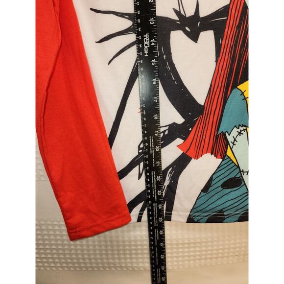Disney The Nightmare Before Christmas Womens Size S Pajama Top Long Sleeve 5056 - Picture 5 of 7